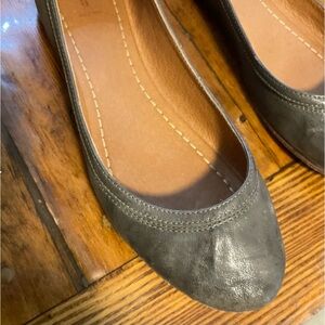 Frye Carson grey ballet flats. Great condition. Size 8.5 -light wear to soles